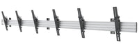64-1313T 1x3 Video Wall Wall Mount Bracket - Tilting Arms
