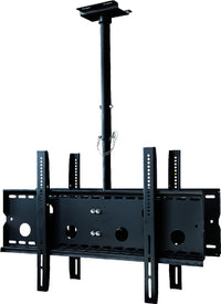 64-2102B-D Dual Plasma / LED / LCD TV Tilt Celling Mount Bracket for 32-60 inches Screen