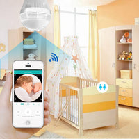 23-2113Q WiFi Camera 3.0MP Panoramic Fisheye Camera Light Bulb Camera