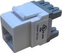 07-6028 90 Degree RJ45 Ethernet Keystone Jack
