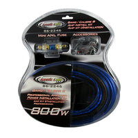 86-2246 800W Professional Car Amplifier Install Kit
