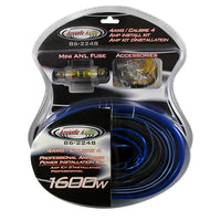 86-2248 1600W Professional Car Amplifier Install Kit