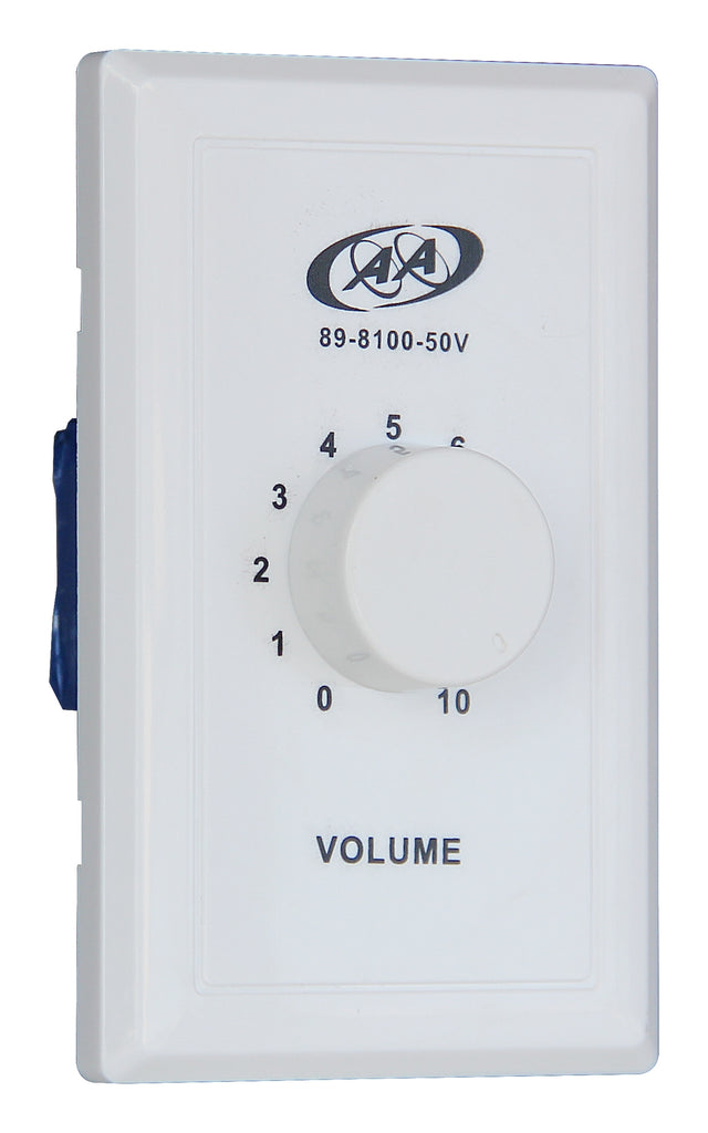 89-8100-50V Line Voltage Speaker Volume Control - 50W – AA Electronics