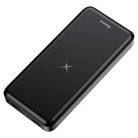 70-4PPALL-M3601 Wireless Charger + Power Bank, 1000mAh, 2 USB Ports