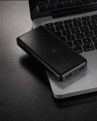 70-4PPALL-M3601 Wireless Charger + Power Bank, 1000mAh, 2 USB Ports