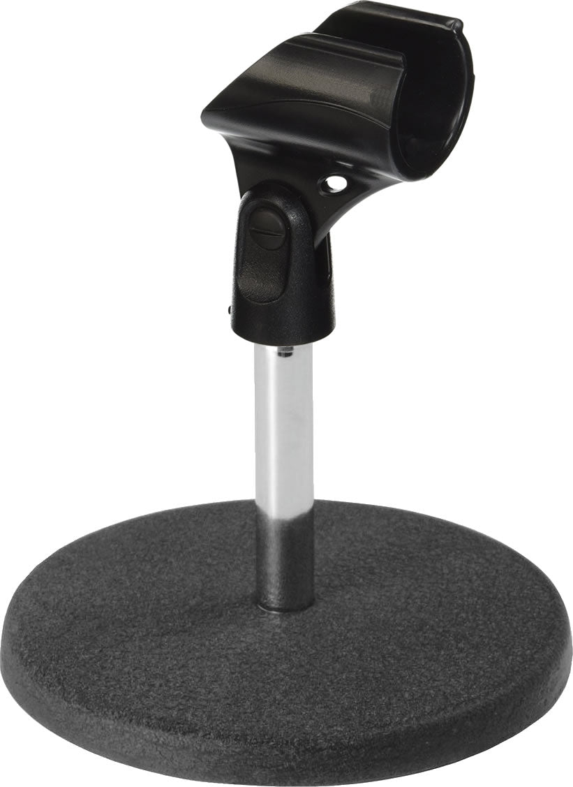 96-3034 Microphone Table Stand Metal Base with Holder
