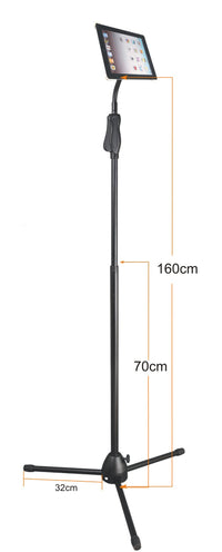 96-3318 Foldable Universal Tripod Stand for iPad, Tablet and Phones