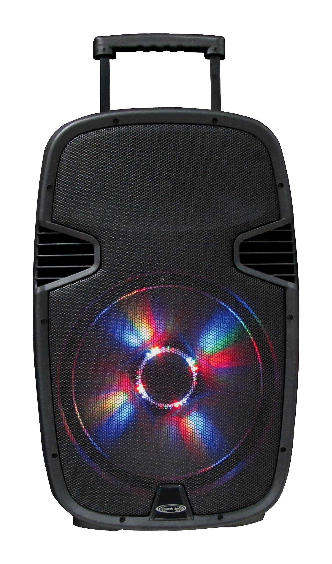 87-4315TH-19 15" Professional 2-Way Active Speaker Box with Built-in MP3 Player, Bluetooth & FM