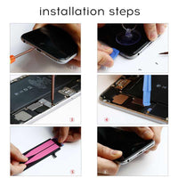 70-4ACDM-IP8 8 in 1 Mobile Phone Battery Repair and Disassemble Tools Kit