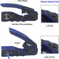 50-4214 Crimping Tool for EZ Pass-Through CAT5/6 Connectors