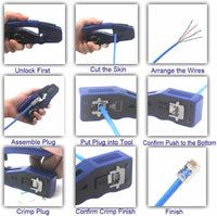 50-4214 Crimping Tool for EZ Pass-Through CAT5/6 Connectors