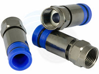 15-6207 RG6 F Type Snap & Seal Connectors