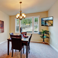 64-1126B Full motion Plasma LCD LED TV Wall Mount Slimline Bracket for 32-60 inches TVs