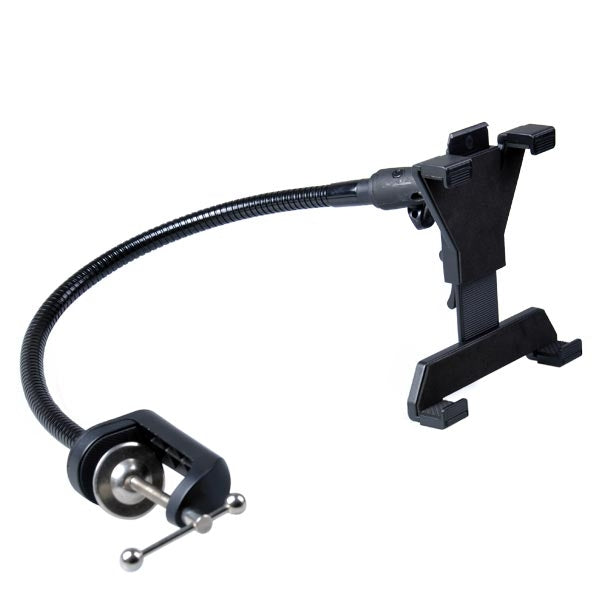 70-5110-84 Adjustable Gooseneck Mount Holder with Lazy Arm and Clamp for Tablets and iPad