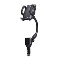 70-5110-52 Phone Holder Car Mount with Cigarette Lighter DC Port and Dual USB Ports