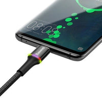 70-4CATGH-D01 Data cable USB For Type-C 3A 0.25m Black