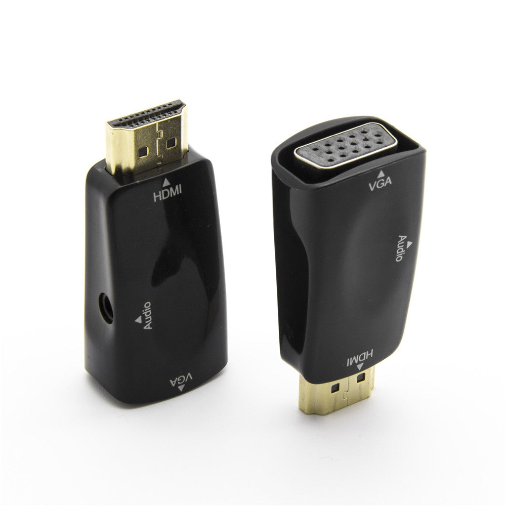 16-6388 HDMI Male To VGA Female Adapter With Audio