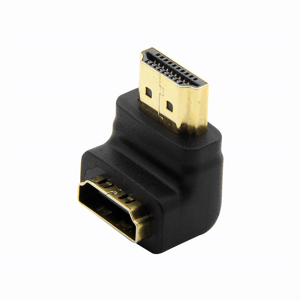 16-6381 HDMI Female to Male 90 Degree Adapter