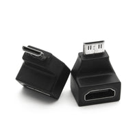 16-6384-01 HDMI Female To Mini HDMI Male 90° Right Angle Adapter