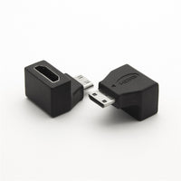 16-6384-01 HDMI Female To Mini HDMI Male 90° Right Angle Adapter