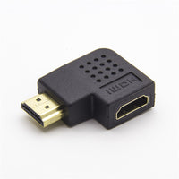 16-6381-02 HDMI Male To Female 90° Right Angle Flat Adapter