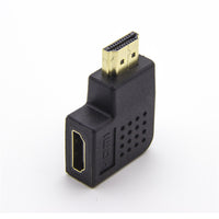 16-6381-02 HDMI Male To Female 90° Right Angle Flat Adapter