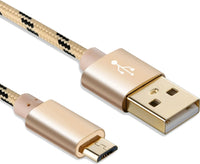 70-5101-01 Quick Charge USB to Micro USB Charging Cable Braided Material 3FT