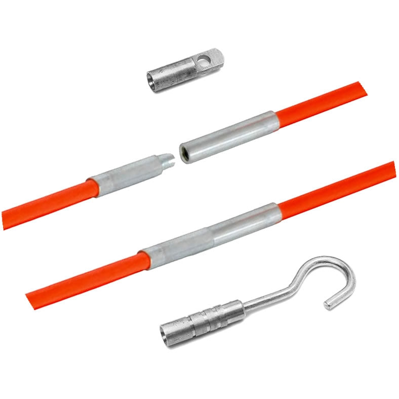 3.3ft x 10pcs Fiberglass Wire Running Kit AA Electronics